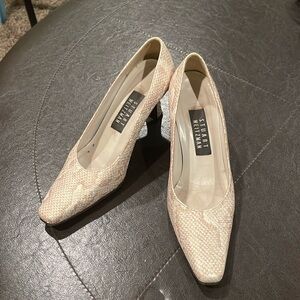 Stuart Weitzman Snake Skin Heel Size 6